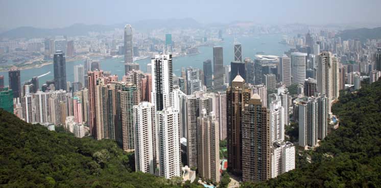 photo of Hong Kong skyline
