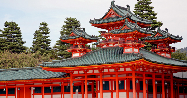 photo of shinto temple